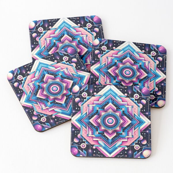 Item preview, colorful geometric decorative patterns designed and sold by Dogandesighn.