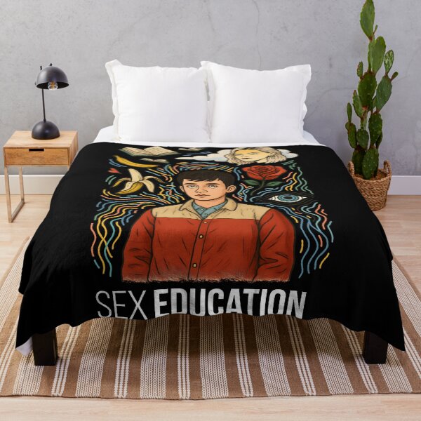 Item preview, Surreal Sex Education Fan Art Featuring Otis and Maeve in a Dreamlike Style | Netflix Inspired Design designed and sold by DrawHandArt.