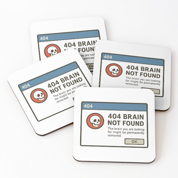 Item preview, 404 Brain Not Found designed and sold by Mykhailov.