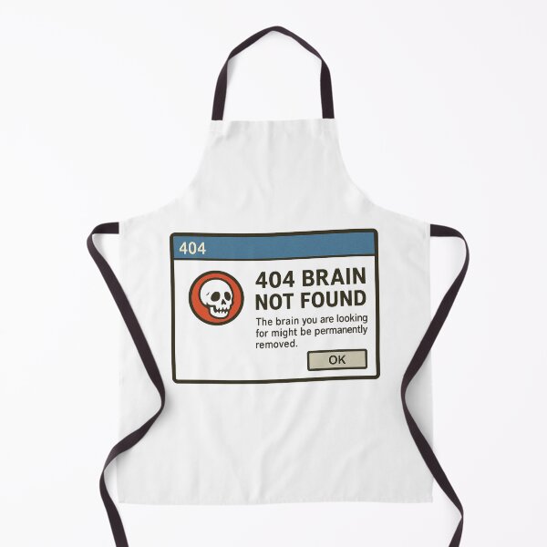 Item preview, 404 Brain Not Found designed and sold by Mykhailov.