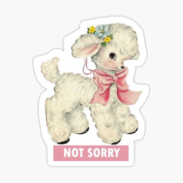 Item preview, BABY SHEEP NOT SORRY designed and sold by Ceremonials-.