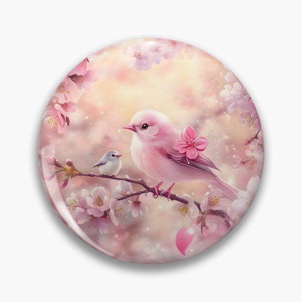 Item preview, Pink Blossom Bird – Coquette Spring Dream designed and sold by AI-Only Creations.