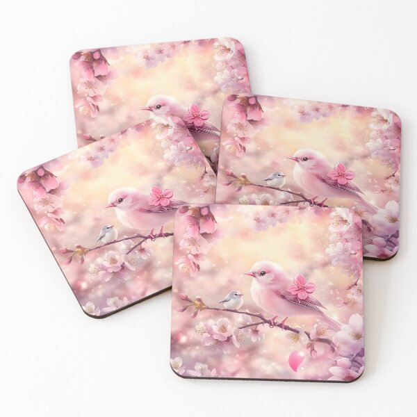 Item preview, Pink Blossom Bird – Coquette Spring Dream designed and sold by AI-Only Creations.