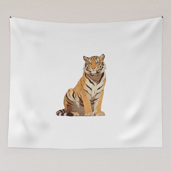 Item preview, Your cute happy friend tiger designed and sold by PatternFly.