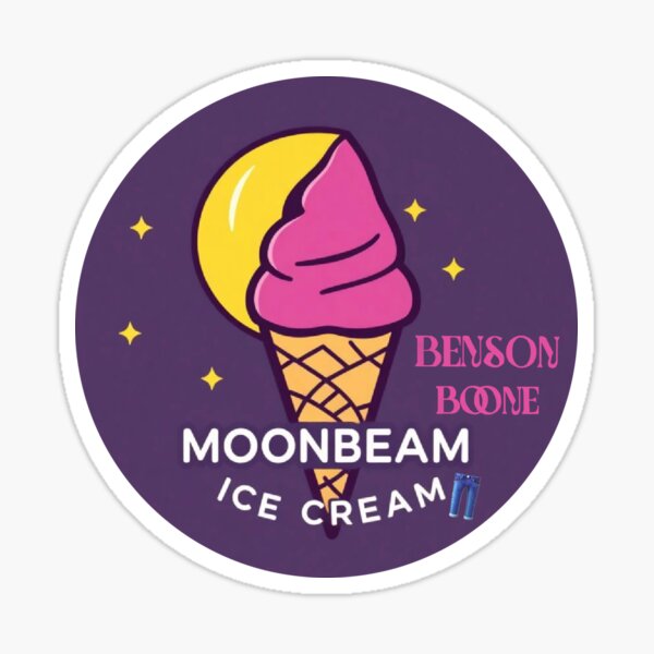 Item preview, {Sounds Like} Benson Boone: Moonbeam Ice Cream designed and sold by jimbob90210.