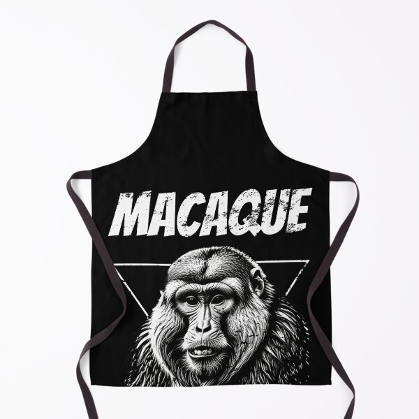 Item preview, Adorable Tibetan Macaque Monkey men women Retro Vintage designed and sold by Jeangel97.