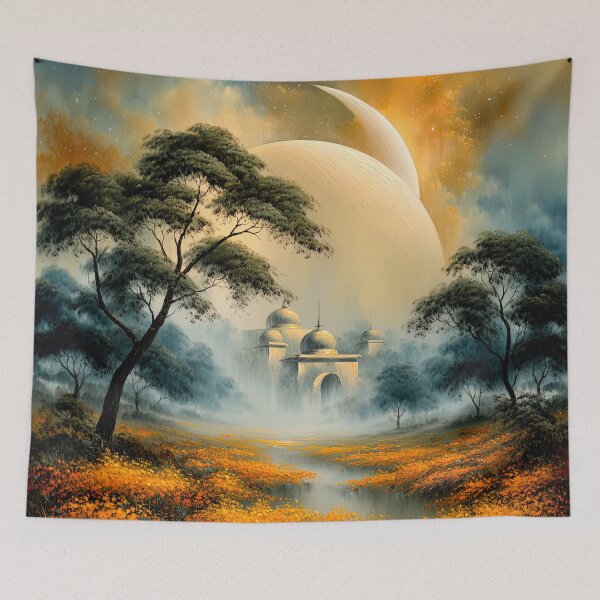 Item preview, Mystical Dawn on an Alien World designed and sold by bloorose.
