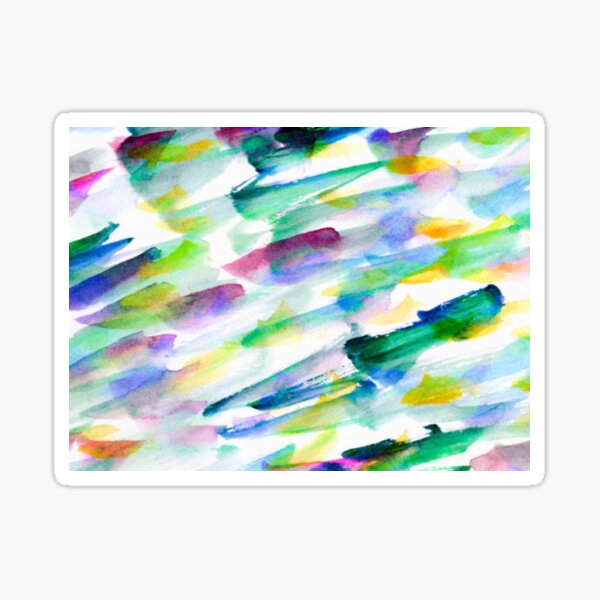 Item preview, Background with irregular oblique brushstrokes in shades of blue, green and purple designed and sold by MTShoppingLine.