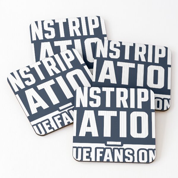 Artikelvorschau, Pinstripes Nation – Nur für echte Fans | Auffällige, von den Yankees inspirierte Fan-Grafik entworfen und verkauft von LUXORÉA.