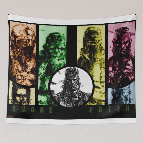 Item preview, Metal Gear Solid 3 Snake Eater designed and sold by SketchQuest.