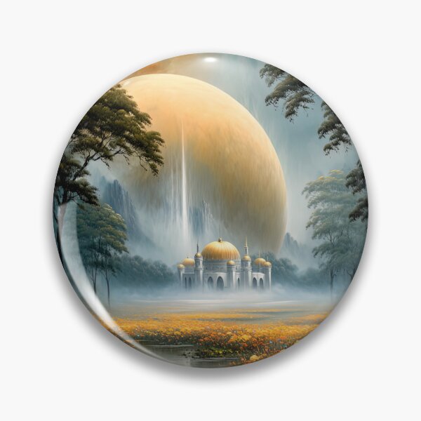 Item preview, Celestial Sanctuary in a Golden Meadow designed and sold by bloorose.