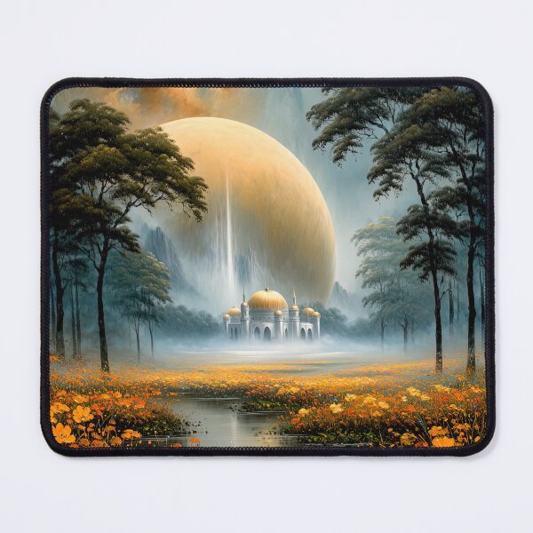 Item preview, Celestial Sanctuary in a Golden Meadow designed and sold by bloorose.