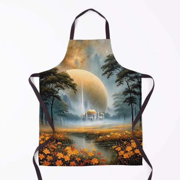Item preview, Celestial Sanctuary in a Golden Meadow designed and sold by bloorose.