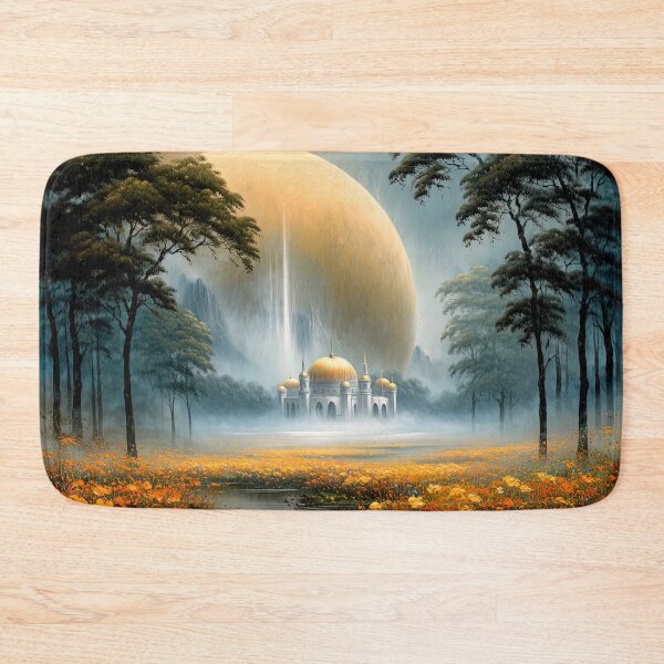 Item preview, Celestial Sanctuary in a Golden Meadow designed and sold by bloorose.