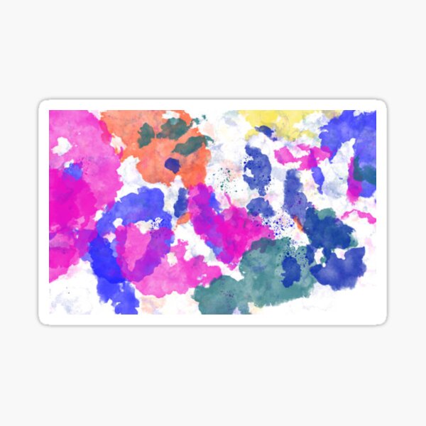 Item preview, Multicolor watercolor ink splash paint designed and sold by MTShoppingLine.