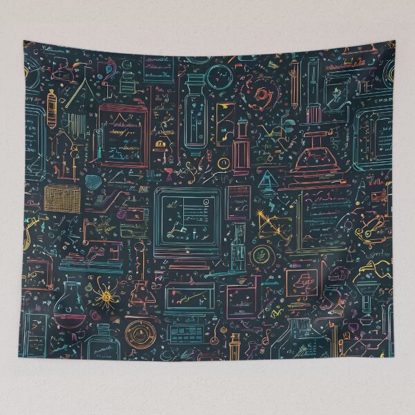 Item preview, Colorful Blueprints designed and sold by SublimeMusings.