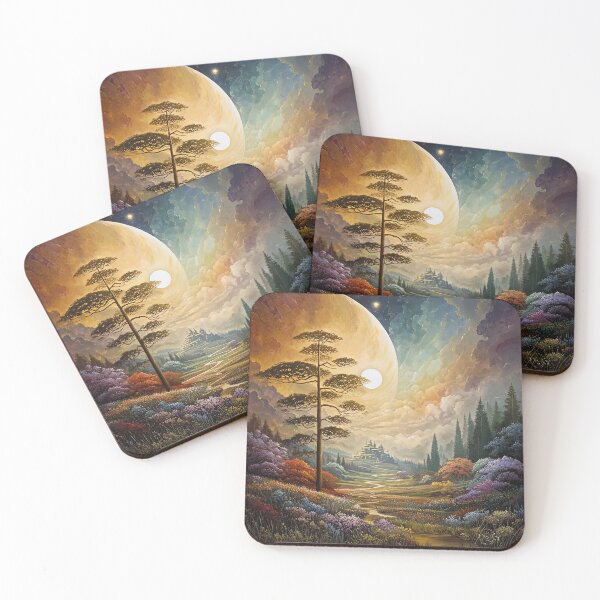 Item preview, Celestial Haven: A Journey Through Enchanted Realms designed and sold by bloorose.