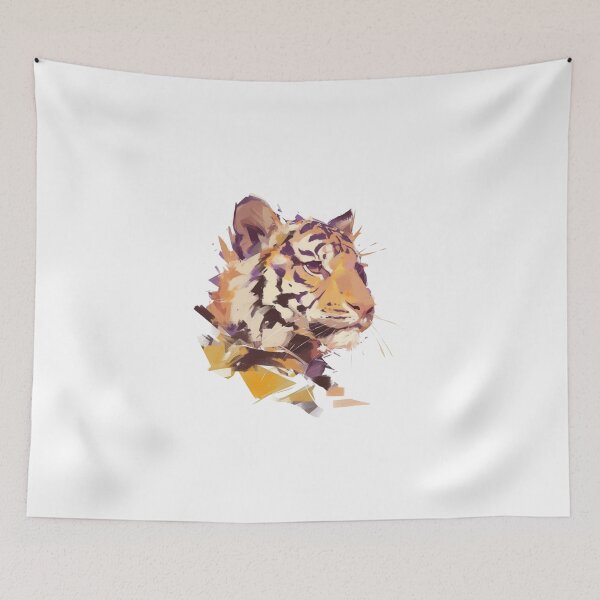 Item preview, Your cute happy friend tiger designed and sold by PatternFly.