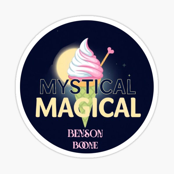 Item preview, {Sounds Like} Benson Boone: Mystical Magical designed and sold by jimbob90210.