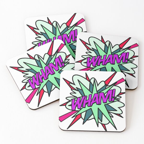 Item preview, WHAM Flash Comic Book Pop Art Modern Cool designed and sold by theimagezone.
