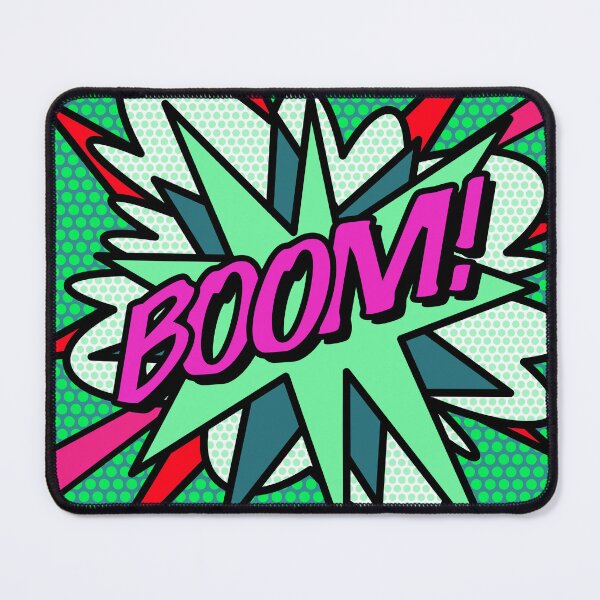 Item preview, BOOM Comic Book Cool Green Pop Art Modern Fun Retro designed and sold by theimagezone.