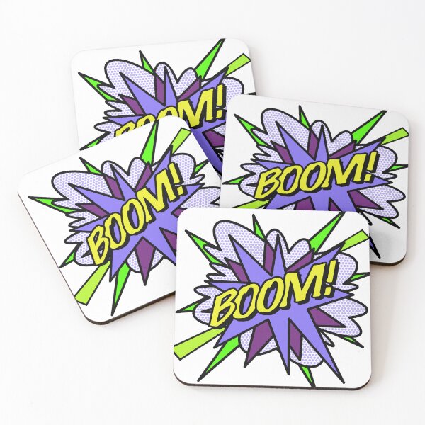 Item preview, BOOM Flash Comic Book Pop Art Modern Fun Retro designed and sold by theimagezone.