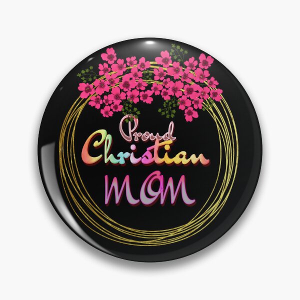 Artikelvorschau, Stolze christliche Mama – Florales Muttertagsdesign für ein religiöses Geschenk für MAMA/Frauen | rosa & gelb entworfen und verkauft von ZechJohnRB.