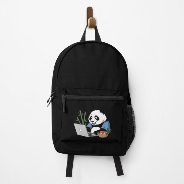 Item preview, Panda on Laptop – Productivity with a Taste of Comfort. designed and sold by ATOTI.