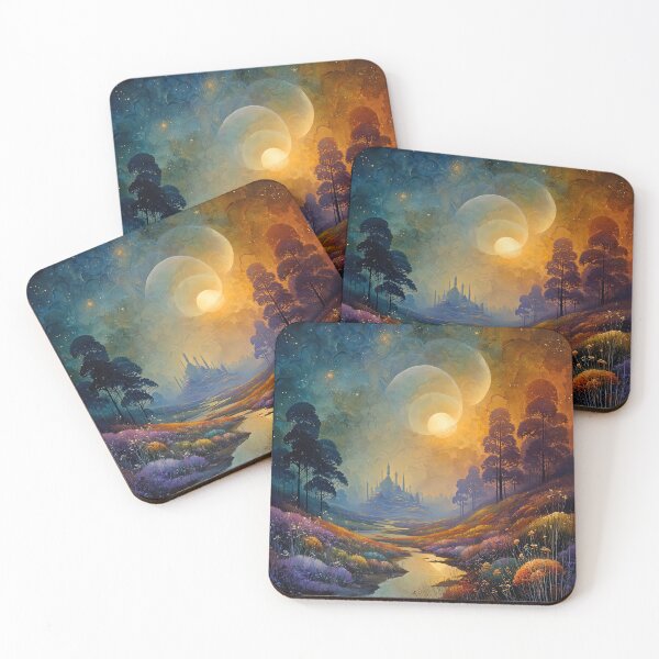 Item preview, Celestial Dreamscape: A Journey Through Enchanted Realms designed and sold by bloorose.