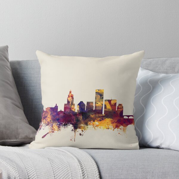 Item preview, Providence Rhode Island Skyline designed and sold by ArtPrints.