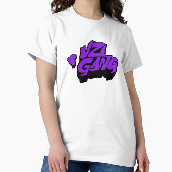 Vista previa del artículo con la obra «Logotipo de Lil Uzi Vert, banda Uzi Eternal, Atake, cinta rosa», diseñado y vendido por dicacious.