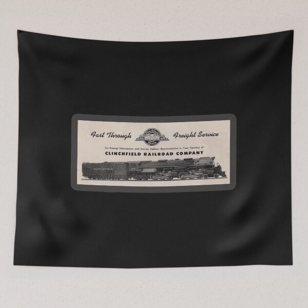 Item preview, Vintage The Clinchfield Railroad Company - Fast Through Freight Service designed and sold by QuayTradingCo.
