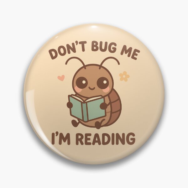 Item preview, Don’t Bug Me I’m Reading – Cute Kawaii Cockroach Book Lover bookish Design designed and sold by Fantasy Cache.