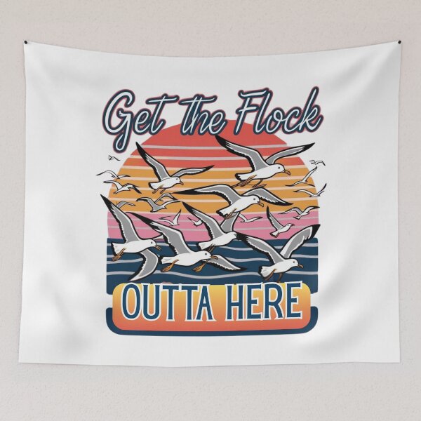 Item preview, Get the Flock Outta Here designed and sold by Stolor.