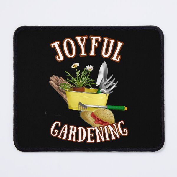 Item preview, Joyful Gardening – with Tools, Flowers, and Hat Design designed and sold by delohill.
