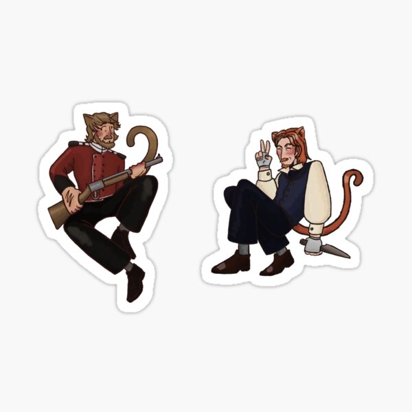 Item preview, HickeyTozer sticker set designed and sold by yaoipeglarpaper.