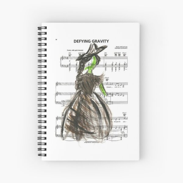 Item preview, Defying Gravity Sheet Music Art designed and sold by marsuncharted.