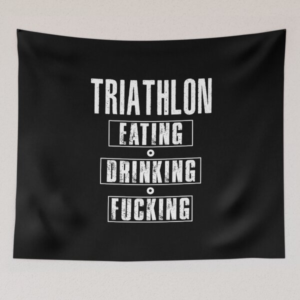 Item preview, Triathlete- Funny Triathlon Design designed and sold by SmartStyle.