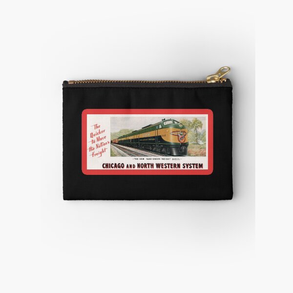 Item preview, Vintage Chicago and Northwestern Line Railroad - Quicker to Move The Nations Freight designed and sold by QuayTradingCo.