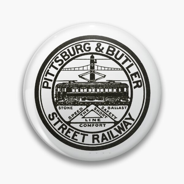 Item preview, Vintage Pittsburgh and Butler Street Railway designed and sold by QuayTradingCo.