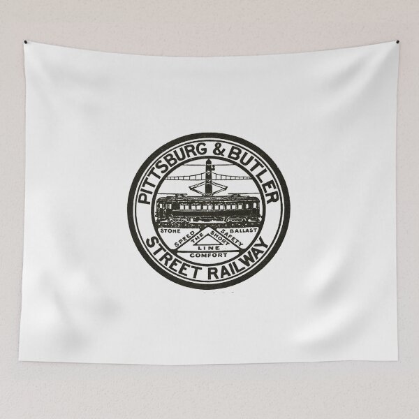 Item preview, Vintage Pittsburgh and Butler Street Railway designed and sold by QuayTradingCo.