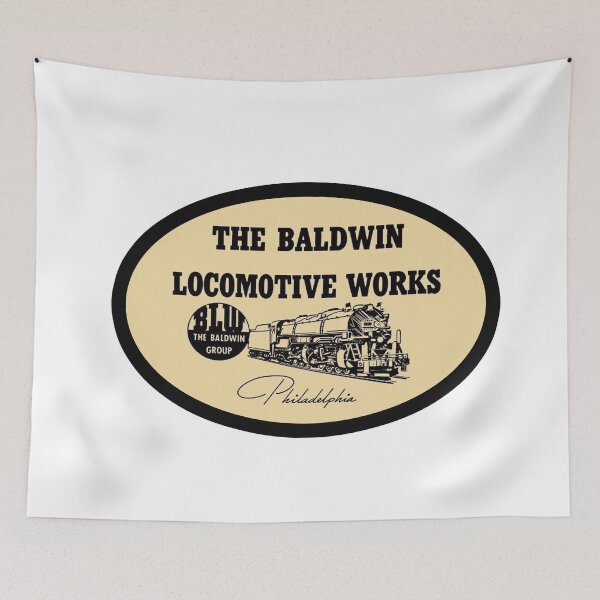 Item preview, Vintage Baldwin Locomotive Works designed and sold by QuayTradingCo.