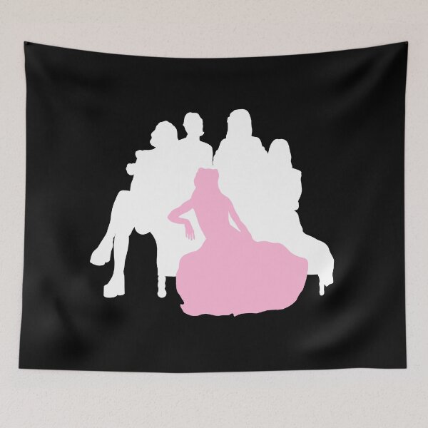 Item preview, The Last Dinner Party Silhouette Merch  designed and sold by ArtbyBroghan.