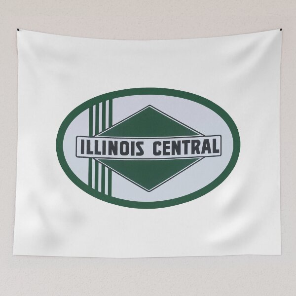 Item preview, Ferrocarril central de Illinois antiguo designed and sold by QuayTradingCo.