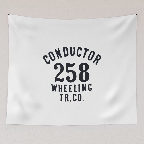 Item preview, Vintage Wheeling Traction Company - Conductor designed and sold by QuayTradingCo.