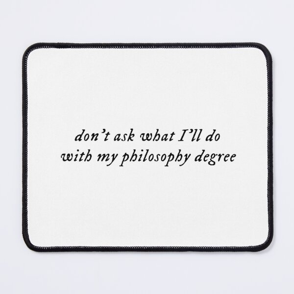 Item preview, Philosophy Degree | Humanities Grad Student Graduation Gift designed and sold by cozycollages.