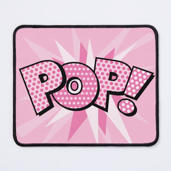 Item preview, POP Pink Comic Book Sans Flash Pop Art Trendy Fun designed and sold by theimagezone.