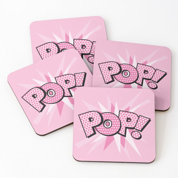 Item preview, POP Pink Comic Book Sans Flash Pop Art Trendy Fun designed and sold by theimagezone.