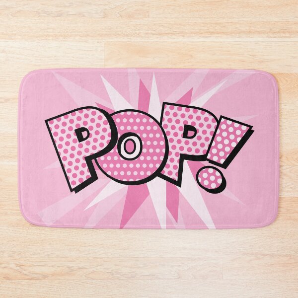 Item preview, POP Pink Comic Book Sans Flash Pop Art Trendy Fun designed and sold by theimagezone.