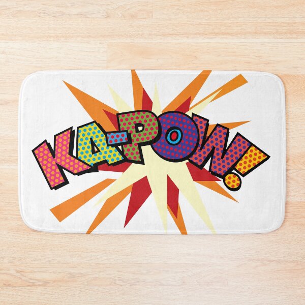 Item preview, KA-POW Comic Book Sans Flash Colorful Pop Art Trendy Fun designed and sold by theimagezone.